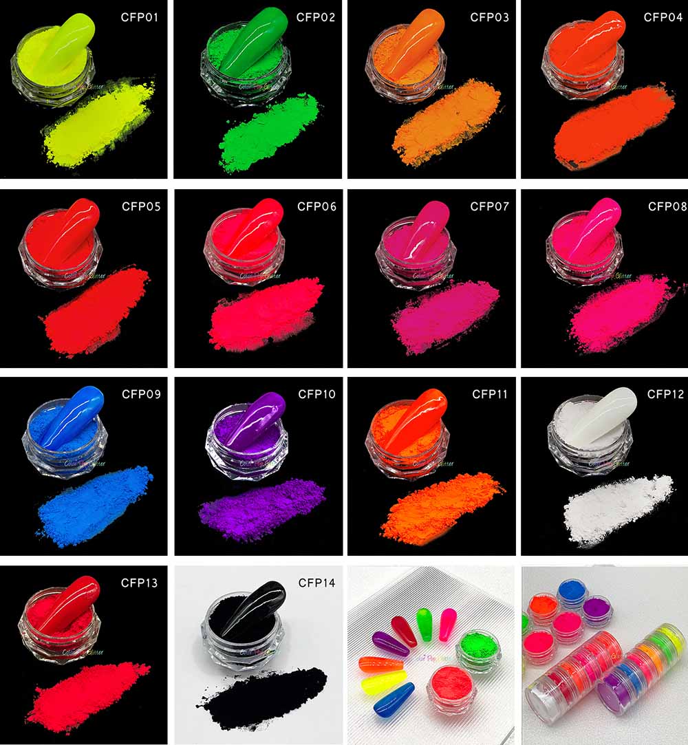 Neon Powder Colors