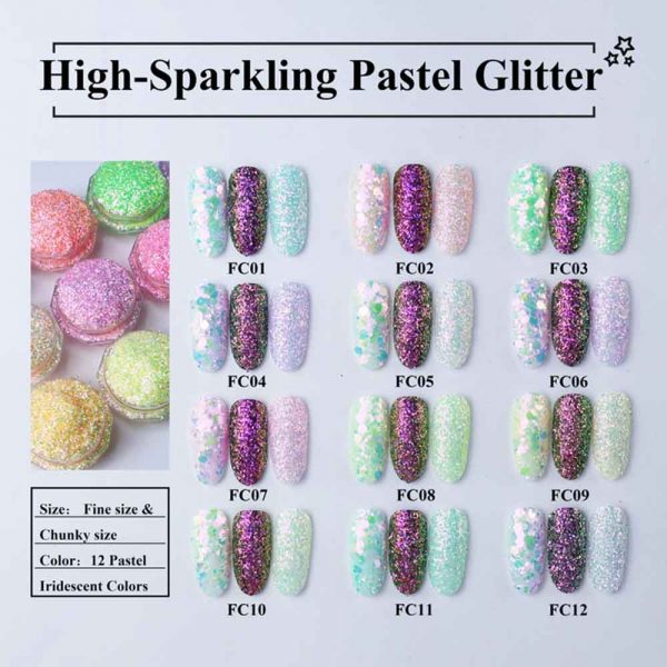 Pastel Glitter